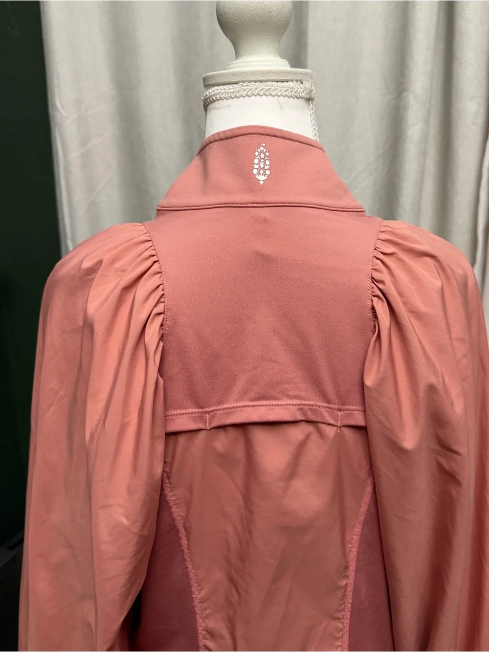 Free People Movement Color Me Happy jacket features distinct balloon sleeves  M